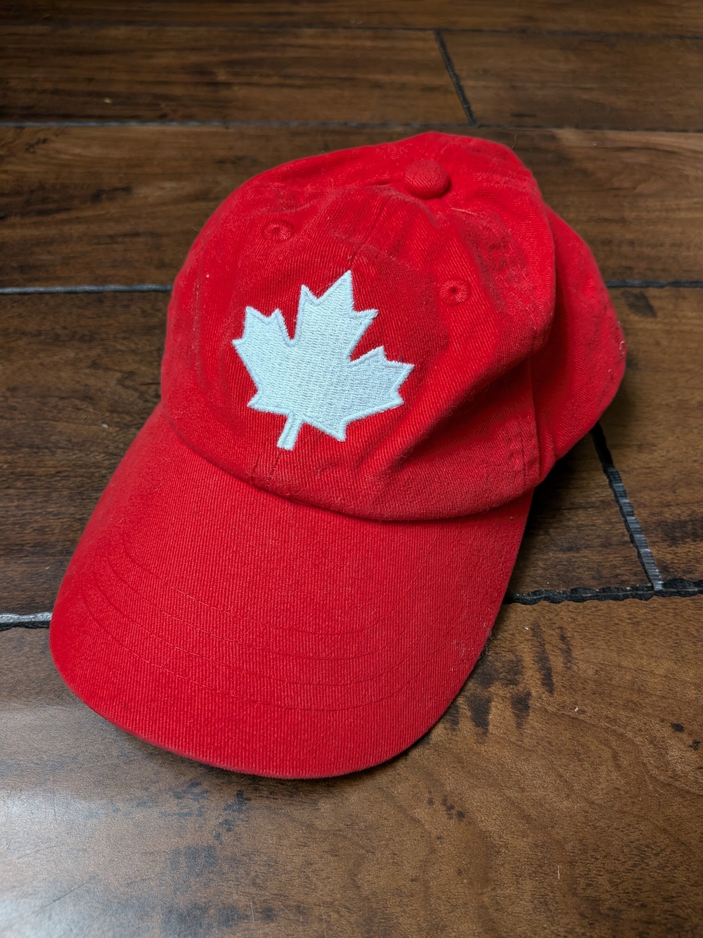 Carter's Red Kids Maple Leaf Hat